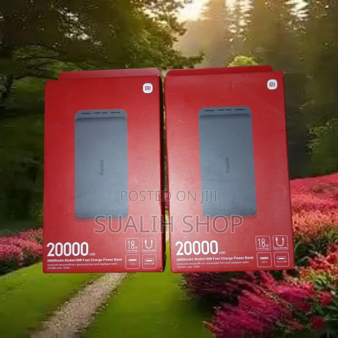 Redmi 20000mAh Power Bank أصلي شديد