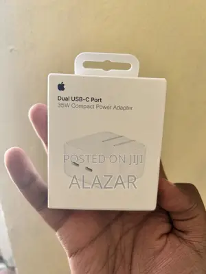 Apple Dual USB-C Port 35W Compact Power Adapter