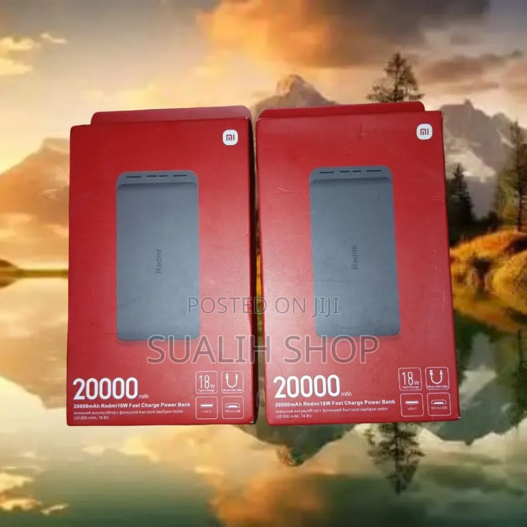 Original Redmi 20000mAh باور بانك أصلي