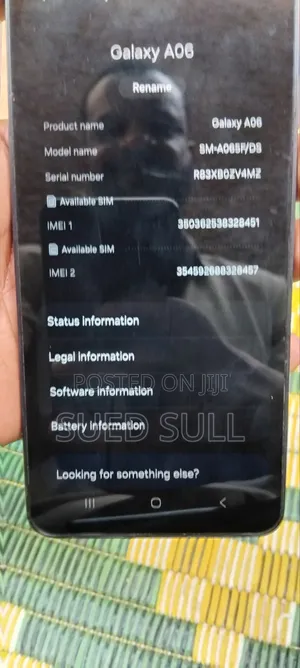 Samsung Galaxy A06 128 GB Black