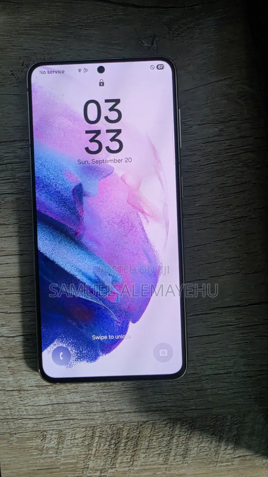 New Samsung Galaxy S21 5G 256 GB Purple