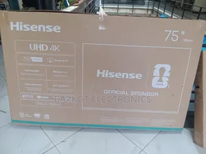 Hisense Smart Qled Uhd TV 75 Inch Adis 2026 Hifi New Framles Andria