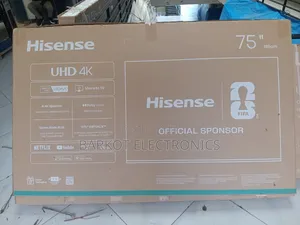Hisense Smart Qled Uhd TV 75 Inch Adis 2026 Hifi New Framles Andria