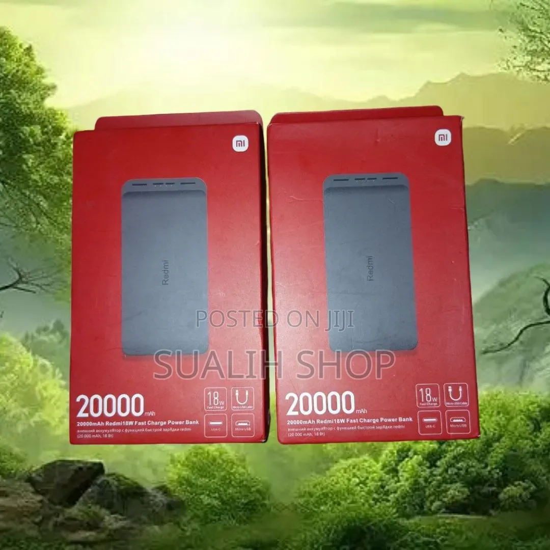 20000mAh Redmi Power Bank جودة وسعر سمح