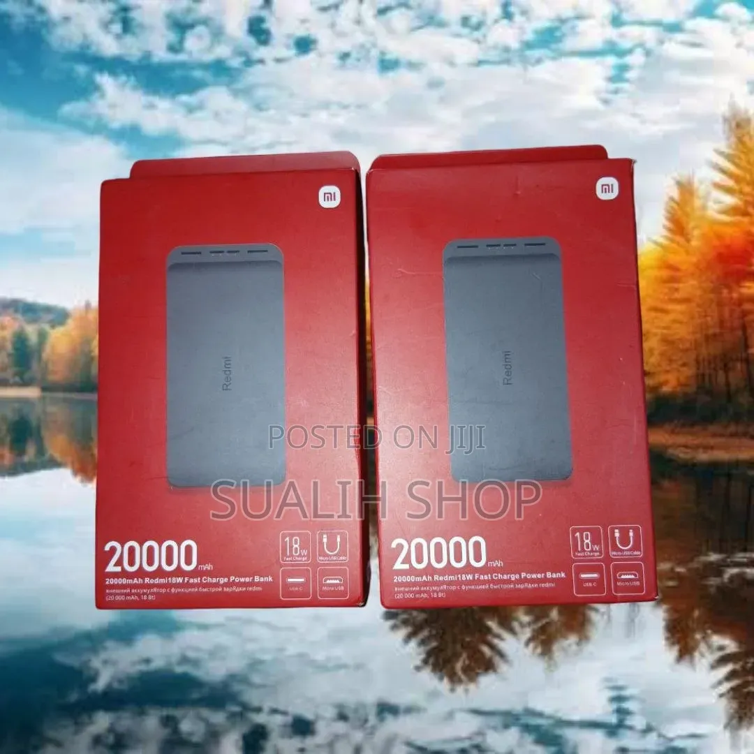 Redmi 20000mAh 18W أصلي بأحسن سعر