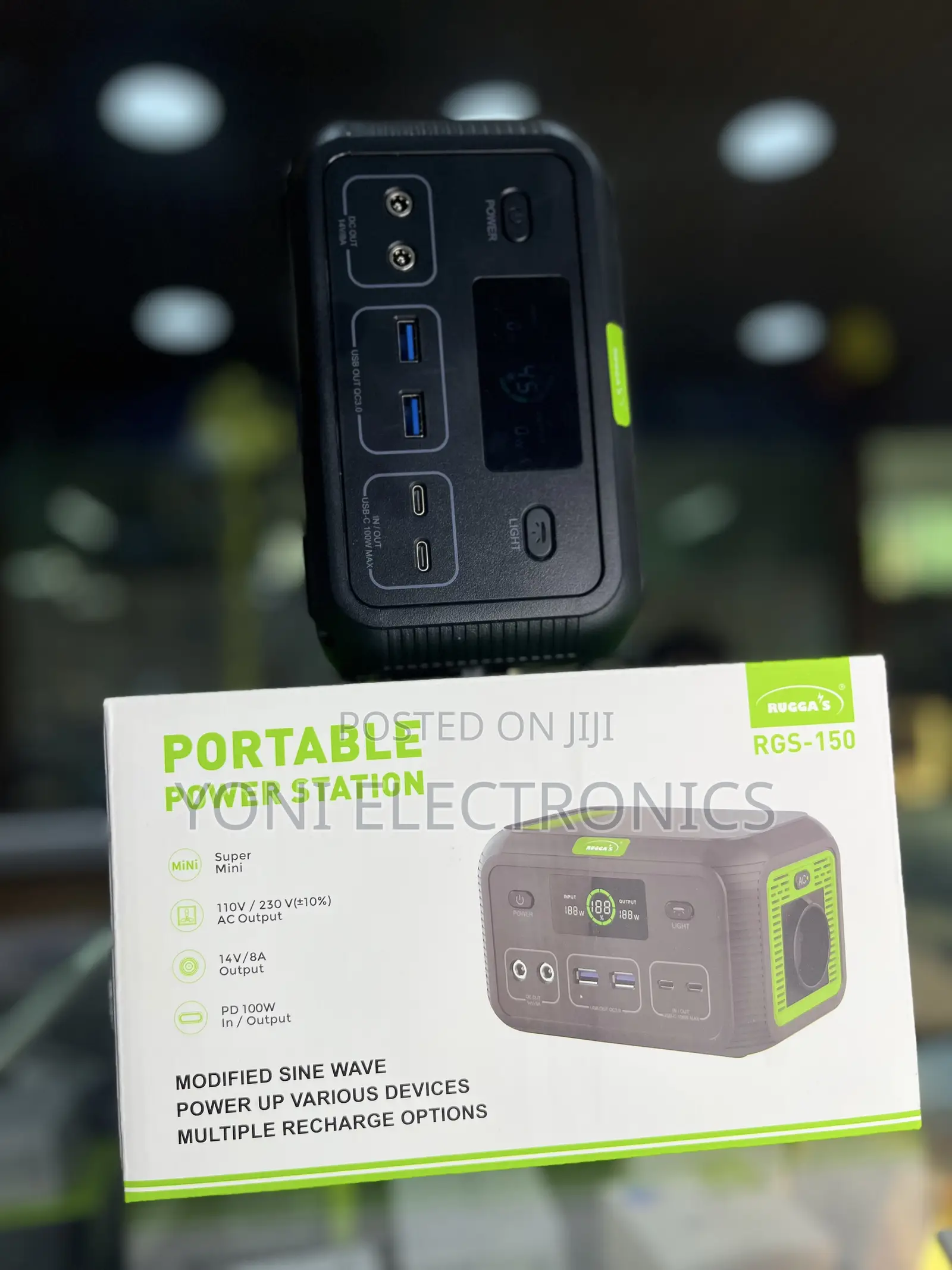 Rugga's RGS-150 Portable Power Station
