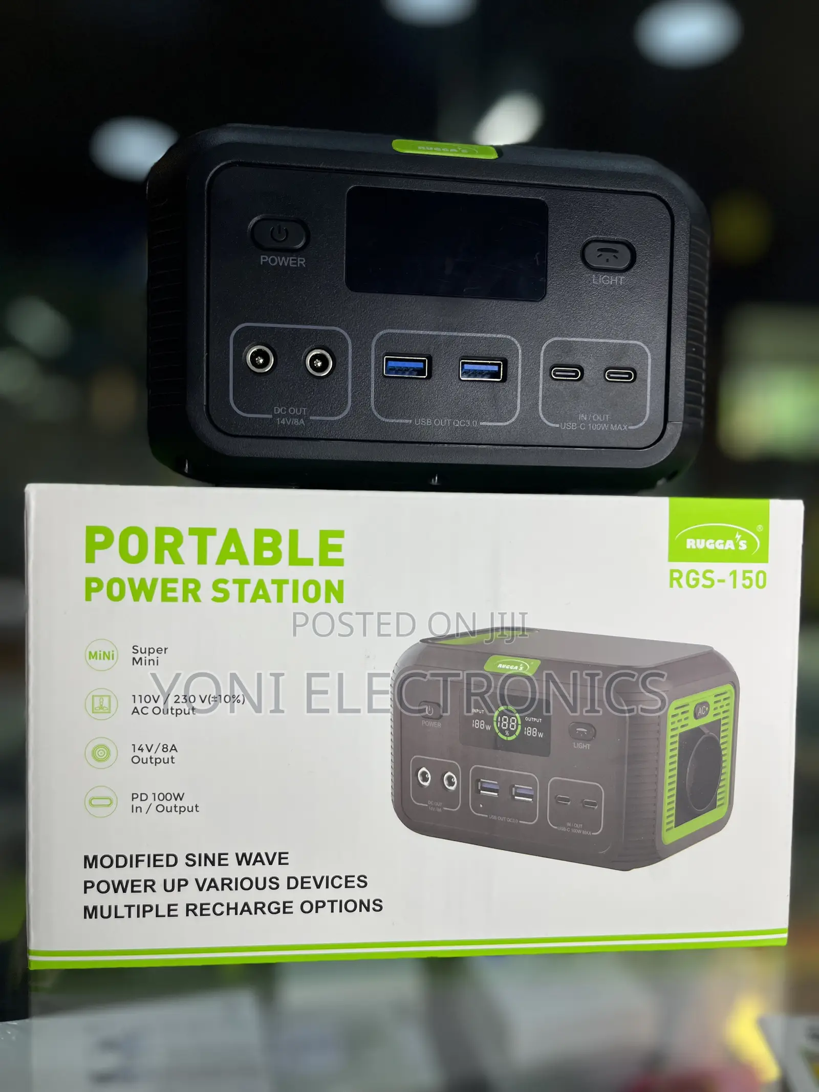 Rugga's RGS-150 Portable Power Station