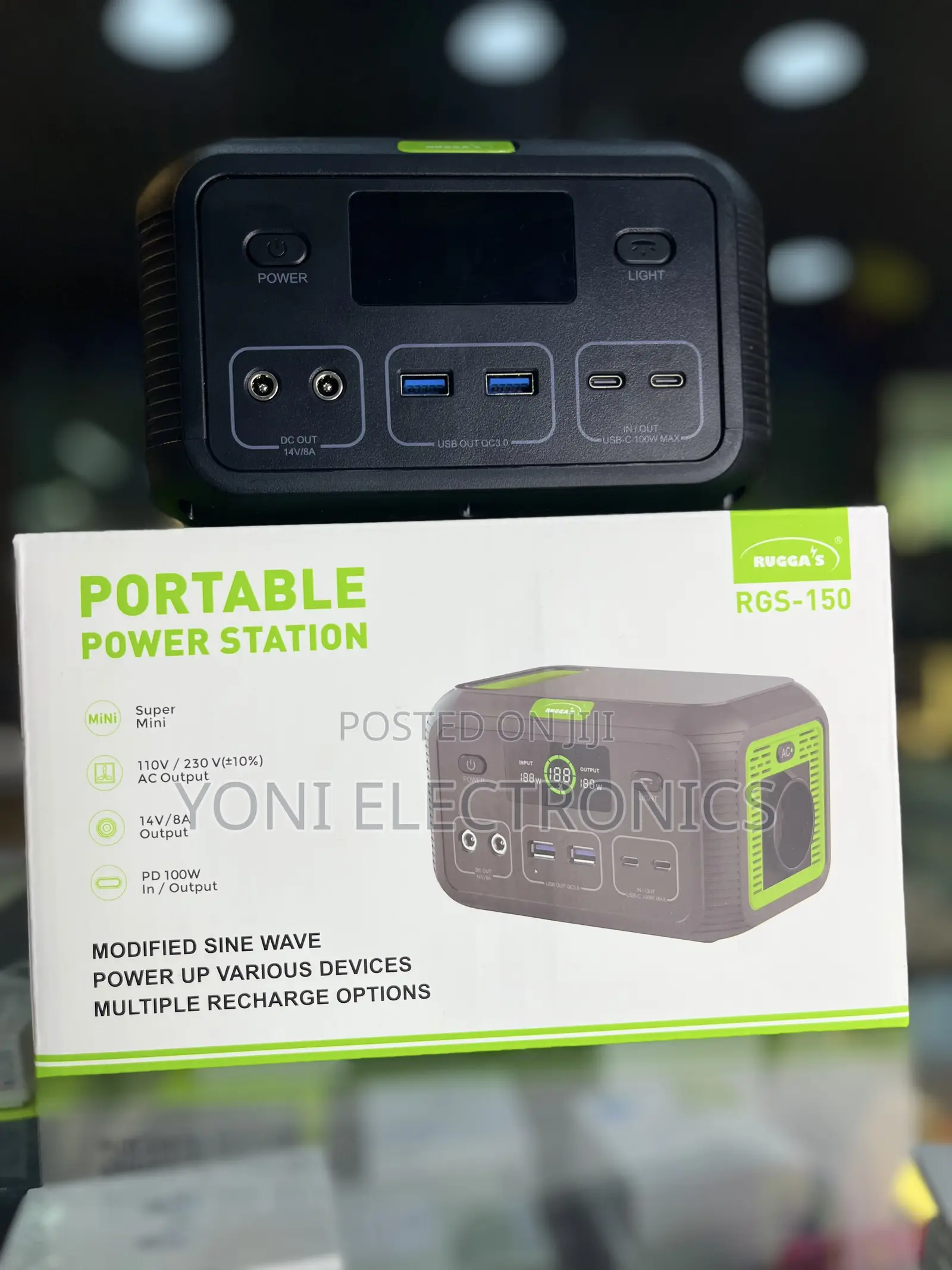 Rugga's RGS-150 Portable Power Station