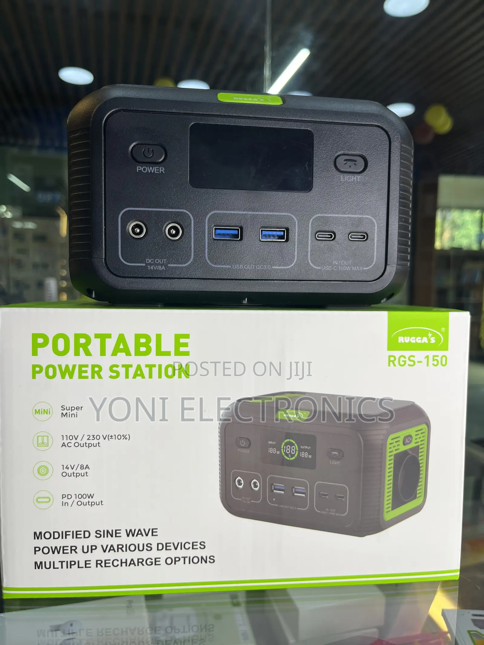 Rugga's RGS-150 Portable Power Station
