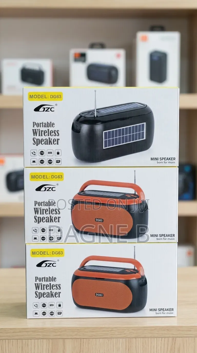 Bluetooth Speaker With FM DG63 ብሉቱዝ ስፒከር