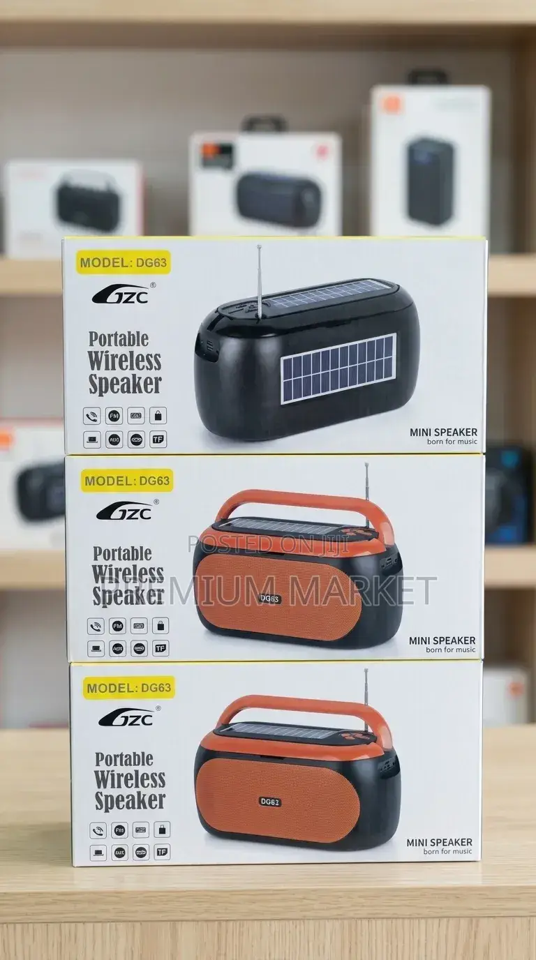 Bluetooth Speaker With FM DG63 ብሉቱዝ ስፒከር