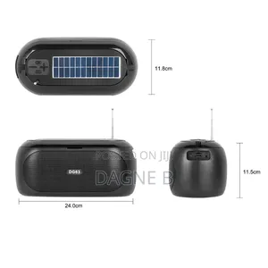 Bluetooth Speaker With FM DG63 ብሉቱዝ ስፒከር