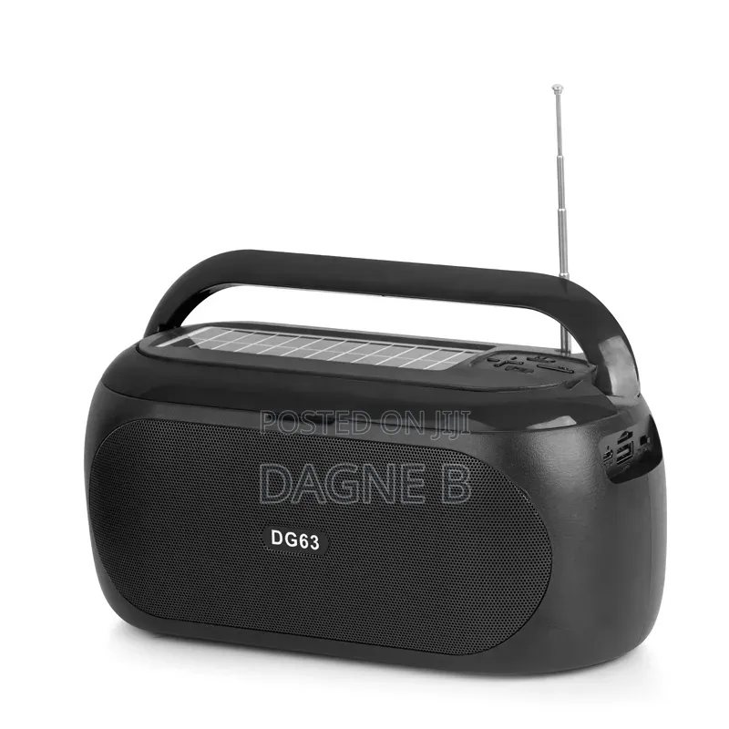 Bluetooth Speaker With FM DG63 ብሉቱዝ ስፒከር