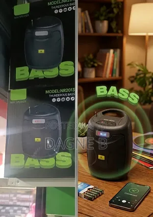 Bluetooth Speaker With FM NR2013 ብሉቱዝ ስፒከር