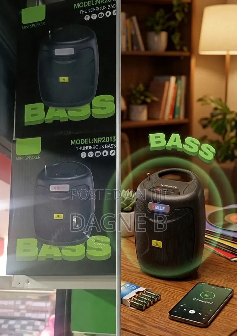 Bluetooth Speaker With FM NR2013 ብሉቱዝ ስፒከር