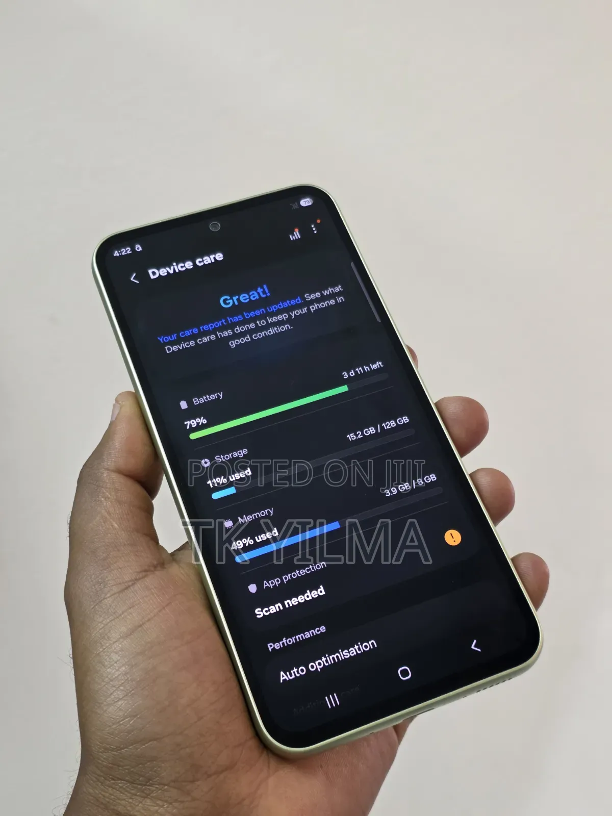 New Samsung Galaxy A54 5G 128 GB Green