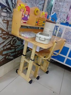 Children's Study Table and Chair,