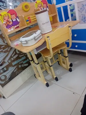 Children's Study Table and Chair,