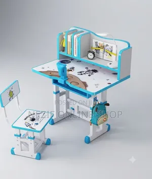 Children's Study Table and Chair,