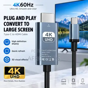 Type-C to HDMI Screen Mirroring Cable