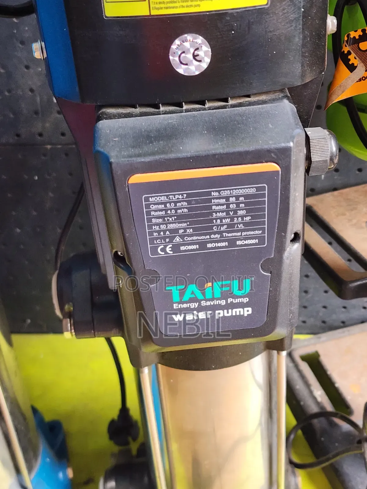 Tafiu Water Pump 2.5hp