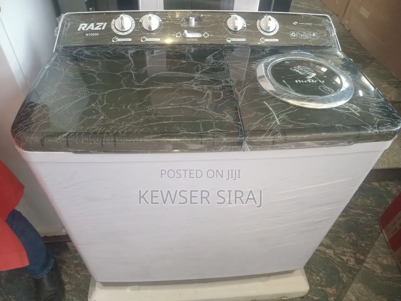 Razi 16kg Washing Machine Manual System