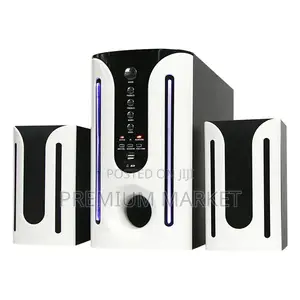 TV Speaker Genesis 2.1ch Multiple Bluetooth Speaker ለቤቶ ልዪ ድምቀት