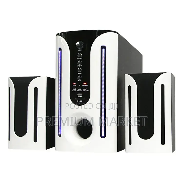 TV Speaker Genesis 2.1ch Multiple Bluetooth Speaker ለቤቶ ልዪ ድምቀት