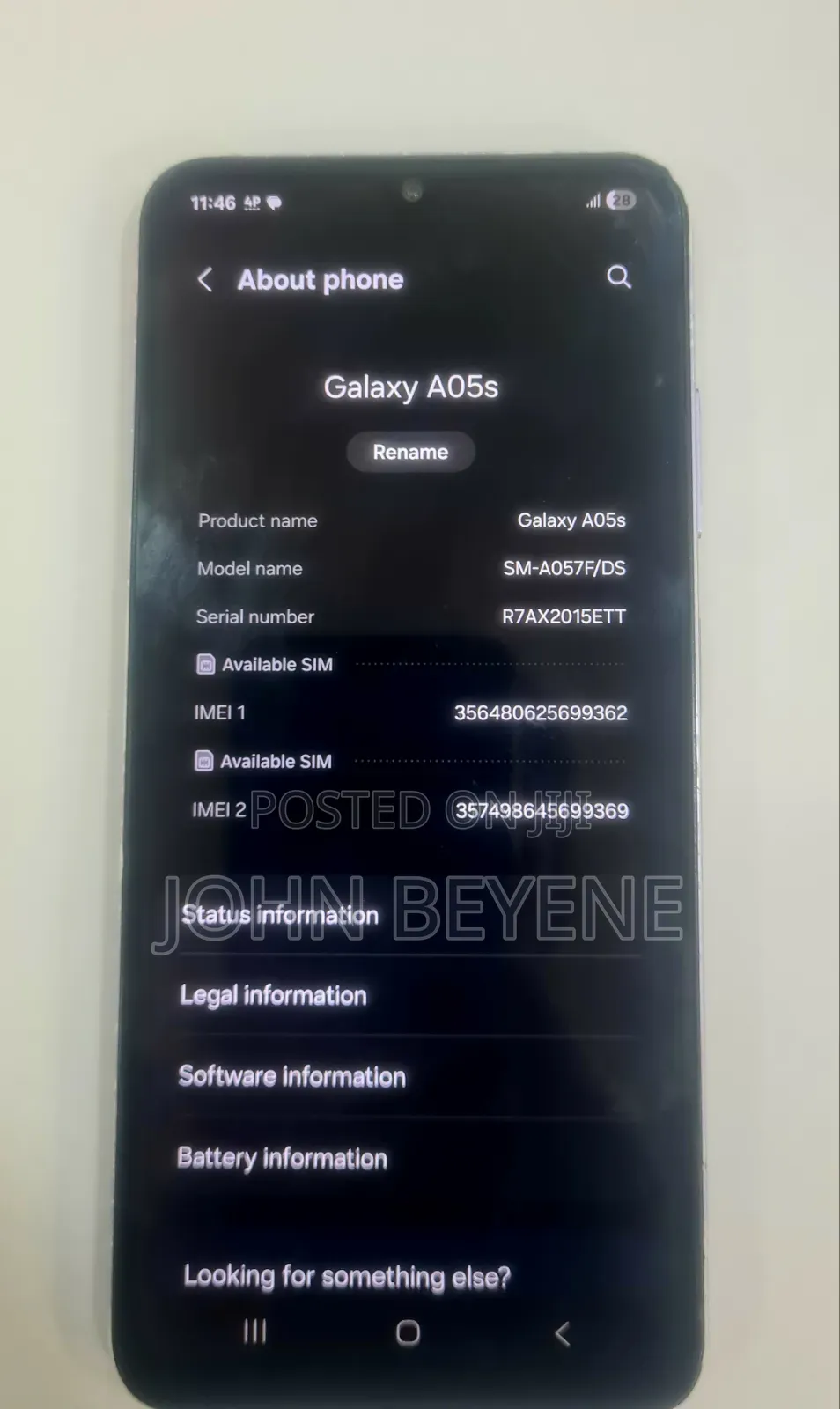 Samsung Galaxy A05s 128 GB Purple