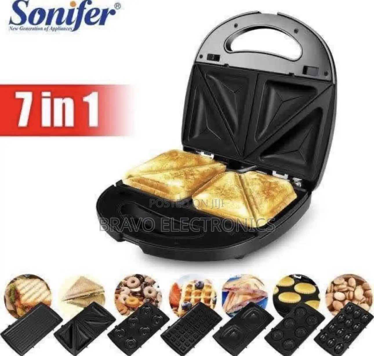 Sonifer 7 in 1 Multi Snacks Maker