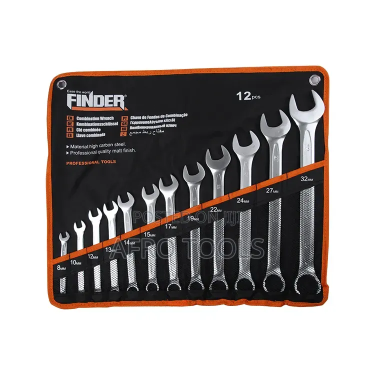 ፊንደር 10 ፍሬ የብረት ካሊቺያ / ማ (Finder 10-Piece Double Open End Wrench
