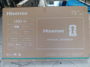 Hisense Smart Qled Uhd TV 75 Inch Framless Screen 2026 Quality Hifi