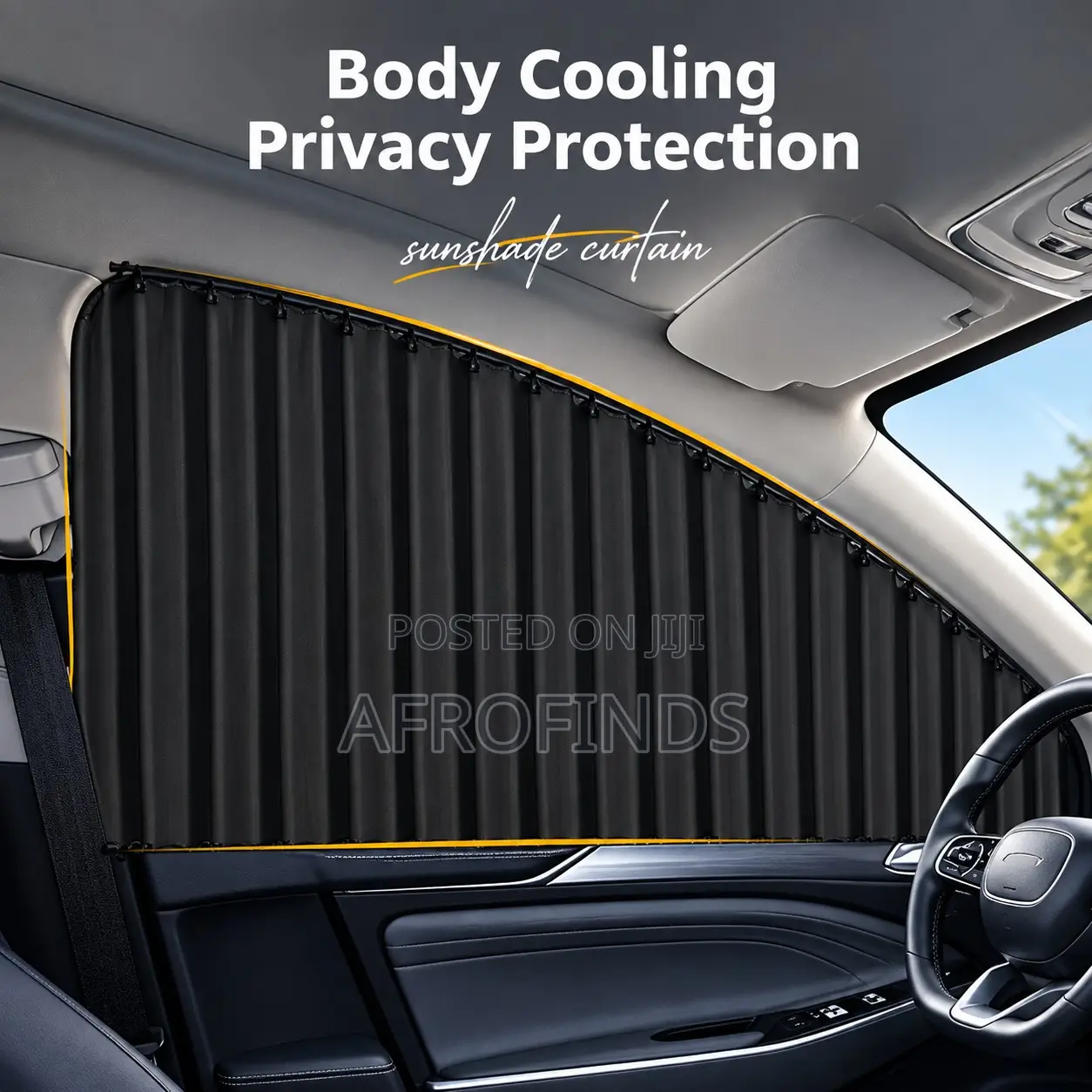 Magnetic Car Side Window Sun Shade