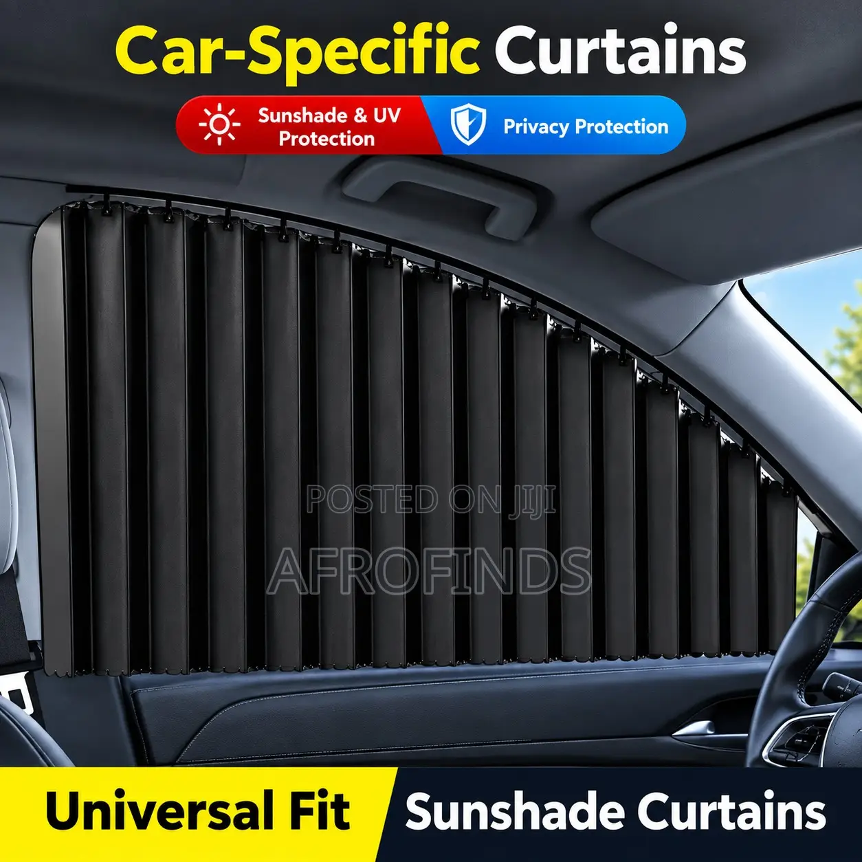 Magnetic Car Side Window Sun Shade