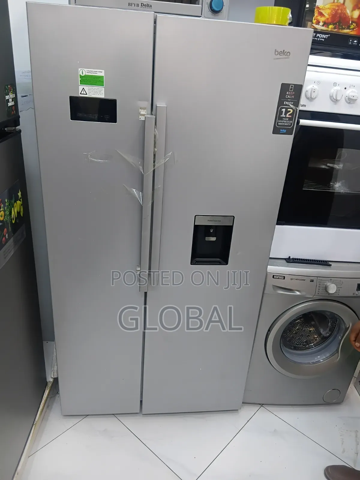 Beko Side-by-Side Refrigerator