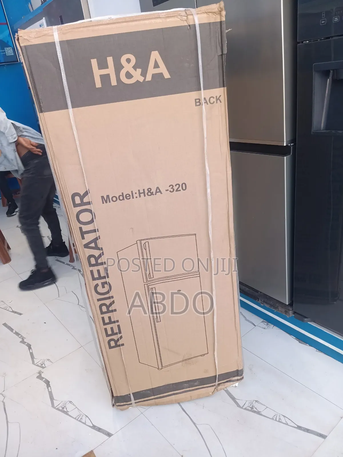 H a Refrigerator Model H a -320litr Top Freezer Nw