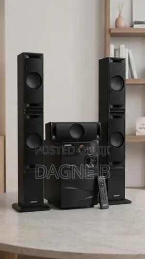 Genesis 3.1ch Multimedia Speaker ለቤቶ ልዩ ድምቀት የሚሆን ፅድት ያለ ስፒከር