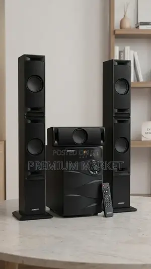 Genesis 3.1ch Multimedia Speaker ለቤቶ ልዩ ድምቀት የሚሆን ፅድት ያለ ስፒከር