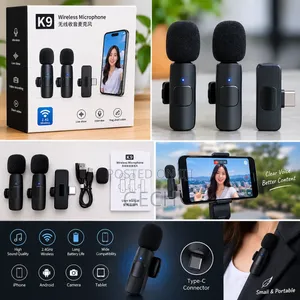 Wireless Microphone Wireless ማይክሮፎን