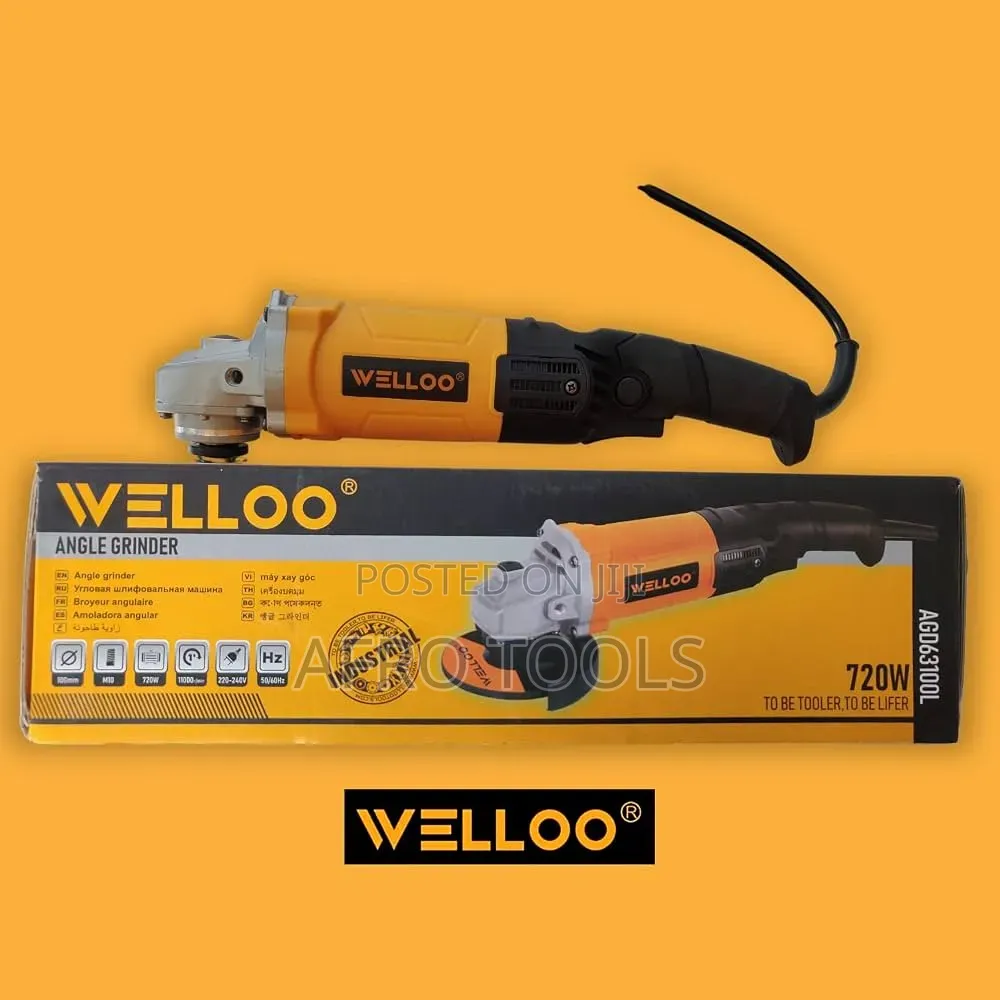 Welloo 760W Angle Grinder Cutter and Polisher for Metal Wood Working