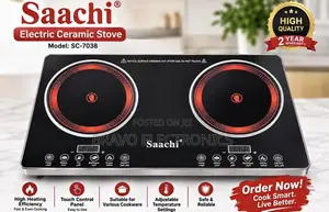 Saachi Royal Digital Touch Stove Black
