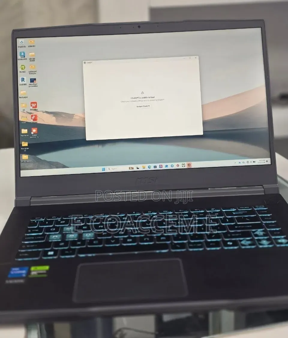 New Laptop MSI 16GB Intel Core i5 SSD 1T