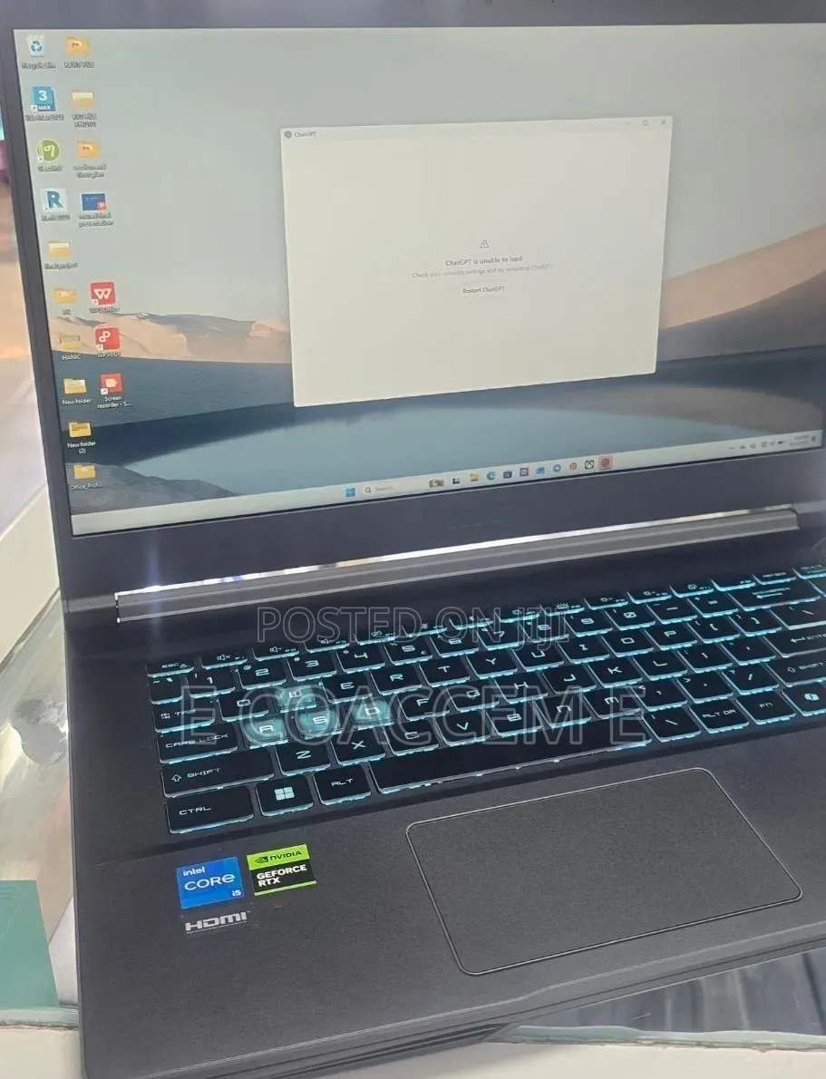New Laptop MSI 16GB Intel Core i5 SSD 1T