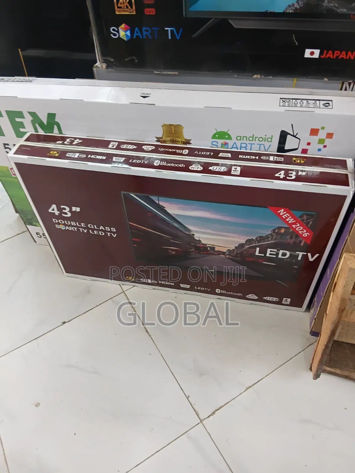 43"jvc Smart TV Led TV New 2026