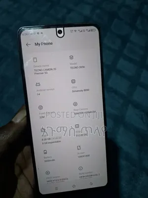 Tecno Camon 20 Premier 5G 512 GB Black