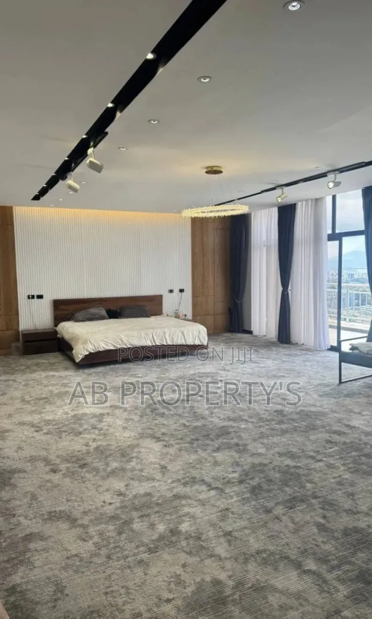 Furnished 5bdrm Penthouse in መገናኛ Top View, Yeka for sale