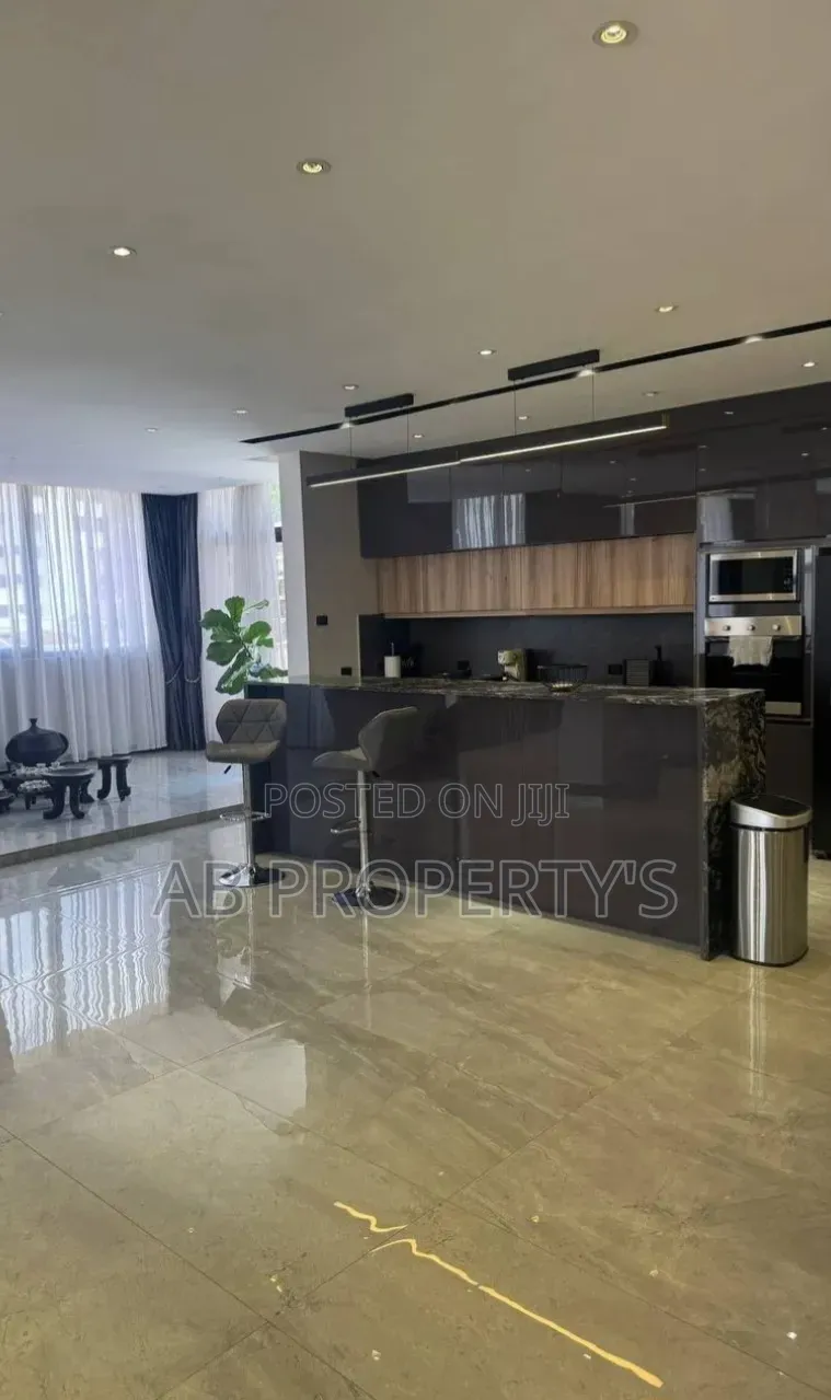 Furnished 5bdrm Penthouse in መገናኛ Top View, Yeka for sale