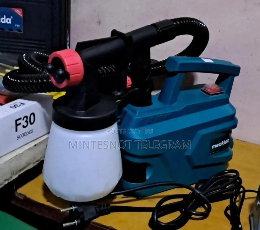 Spray Gun #ቀለም መቀብያ ኮምፕረሰር Spray_gun