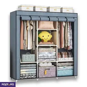 Clothe Organizer Storage ተገጣጣማ ቦታን ቆጣቢ የስብስ መዱርደሪያ