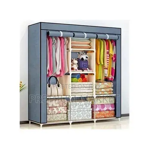 Clothe Organizer Storage ተገጣጣማ ቦታን ቆጣቢ የስብስ መዱርደሪያ